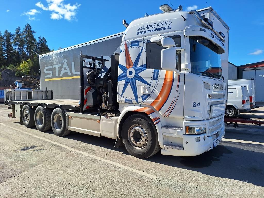 Scania G490 LB8x4*4 Autožeriavy, hydraulické ruky