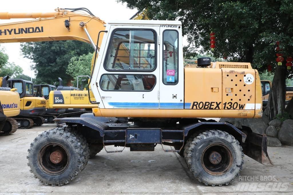 Hyundai Robex 130 W Kolesové rýpadlá