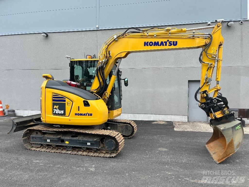 Komatsu Pc78us-11e0 Pásové rýpadlá