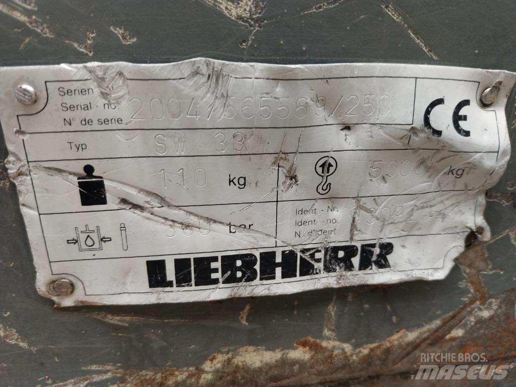 Liebherr SW 33 mech Rýchlospojky