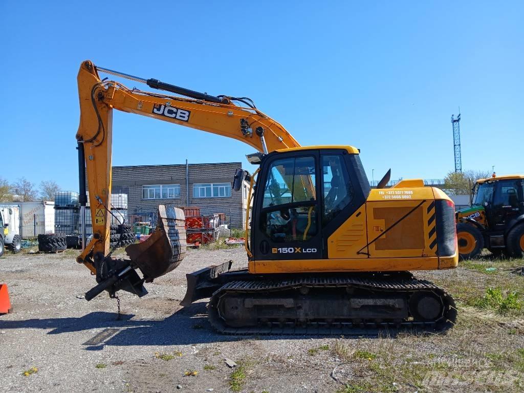JCB 150X Pásové rýpadlá