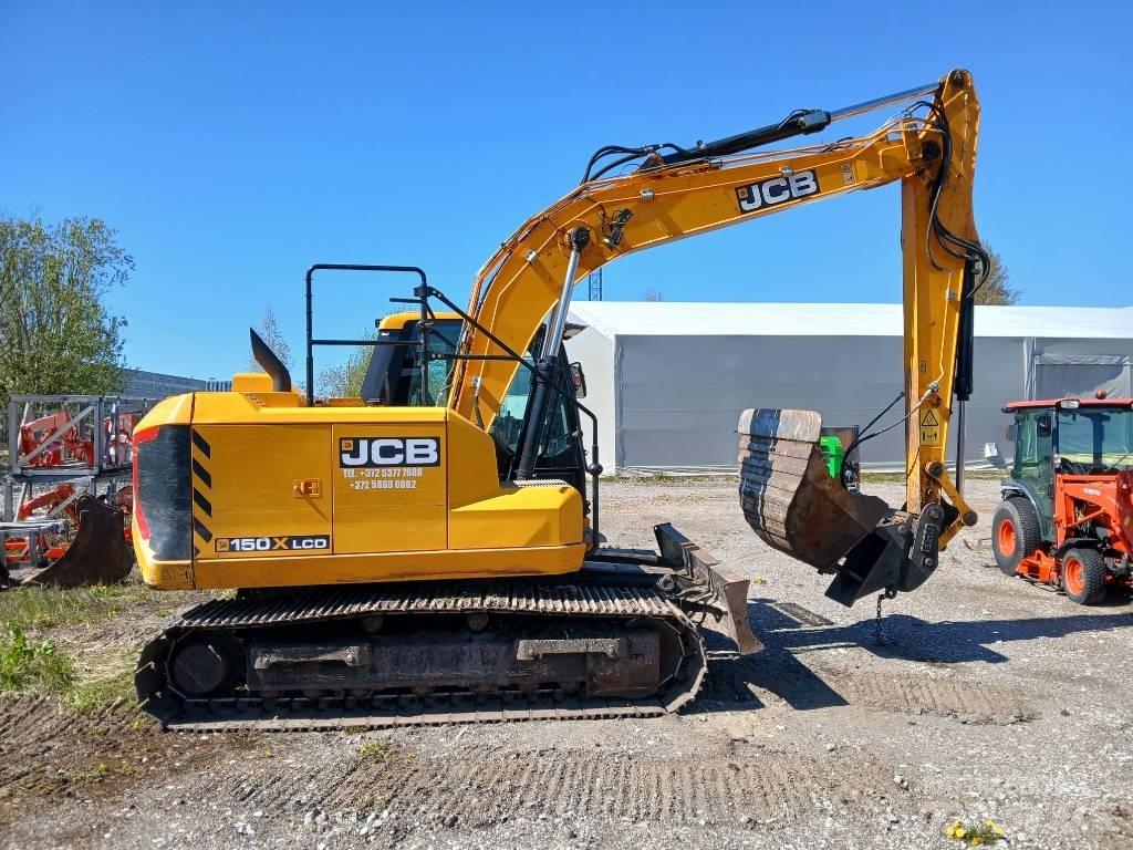 JCB 150X Pásové rýpadlá