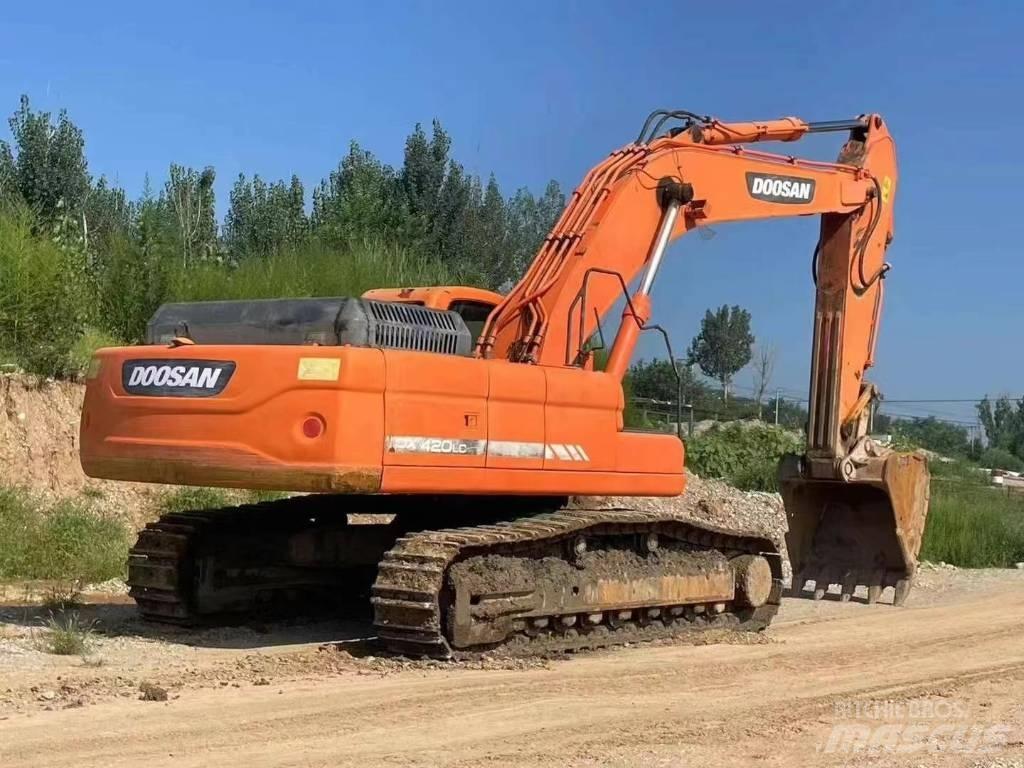Doosan DX 420 Pásové rýpadlá