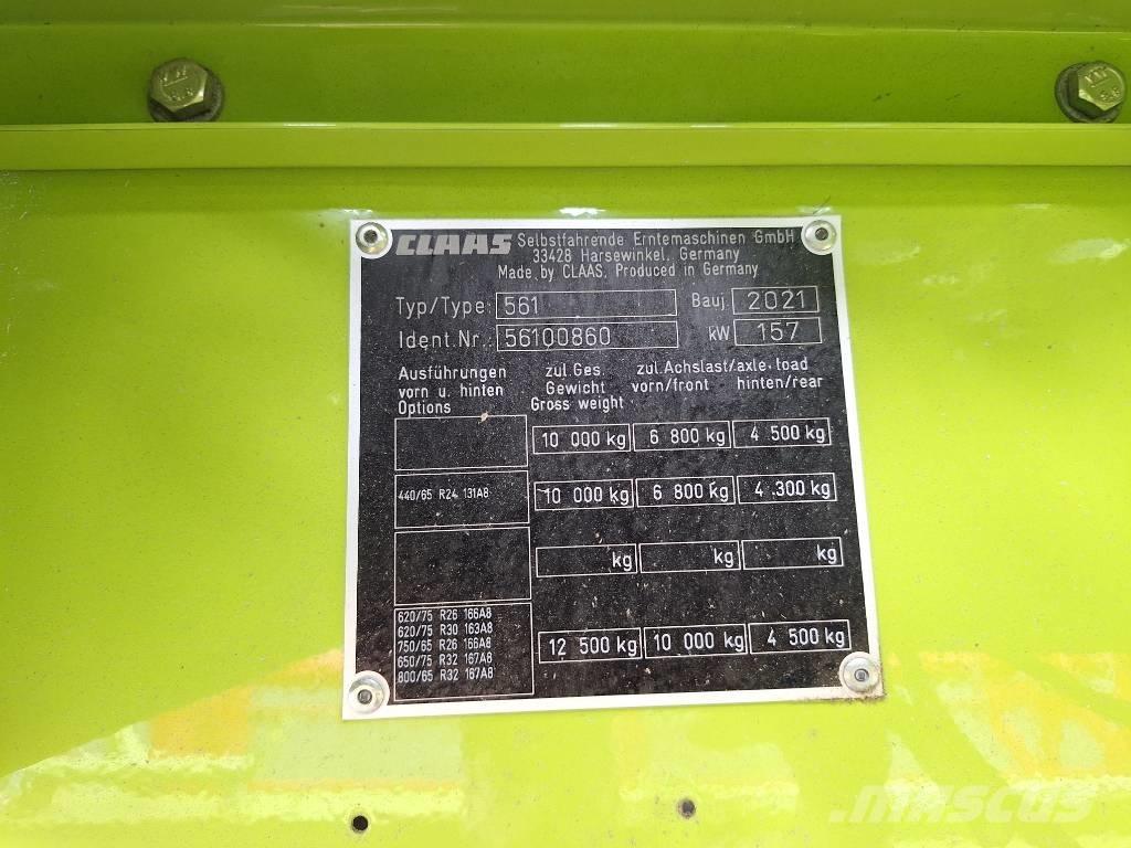 CLAAS Avero 240 Kombinované zberacie stroje