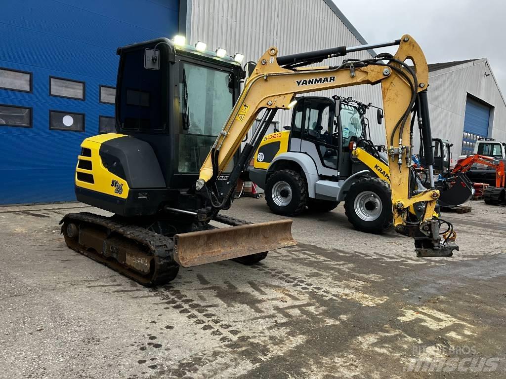Yanmar SV 26 Mini rýpadlá < 7t