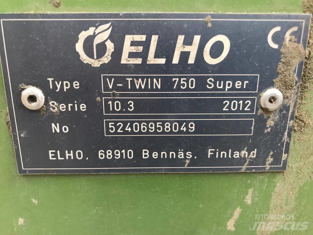 Elho V-Twin 750 S Riadkovače