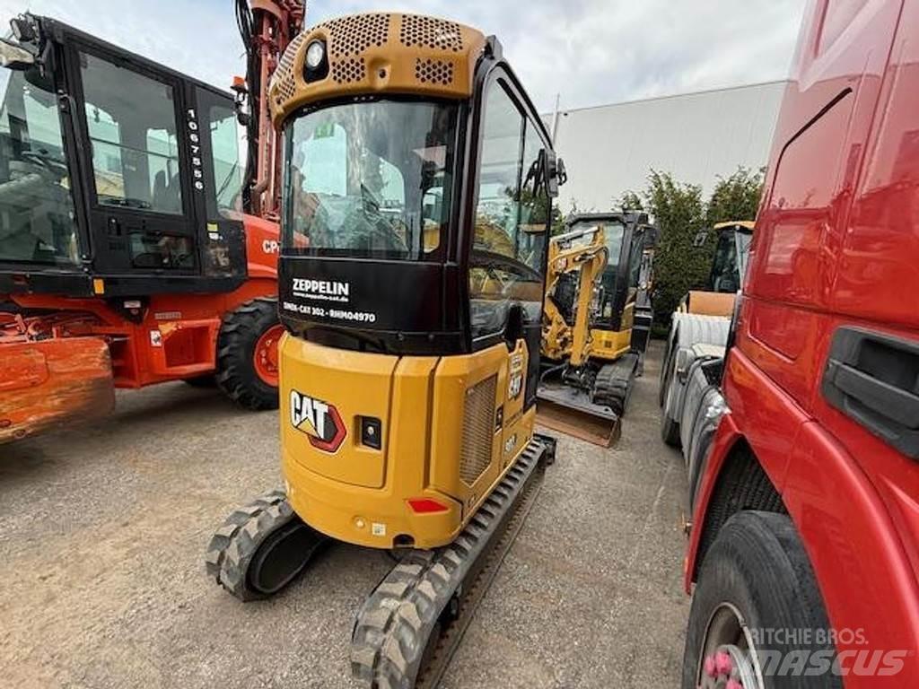 CAT 302-05 Mini rýpadlá < 7t