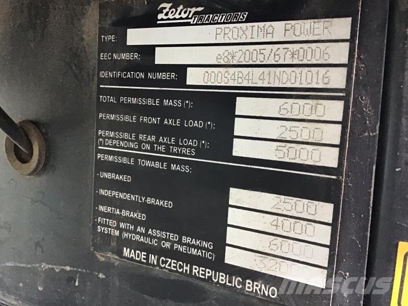 Zetor Proxima 120 Traktory