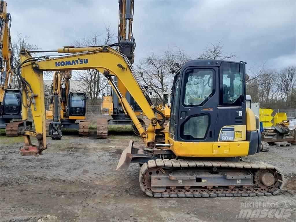 Komatsu PC80 Mini rýpadlá < 7t