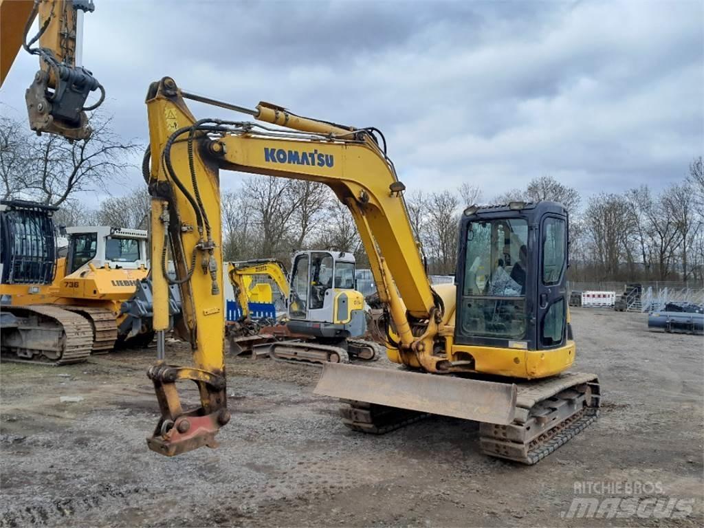 Komatsu PC80 Mini rýpadlá < 7t