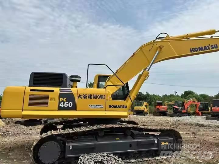 Komatsu PC 450 Pásové rýpadlá