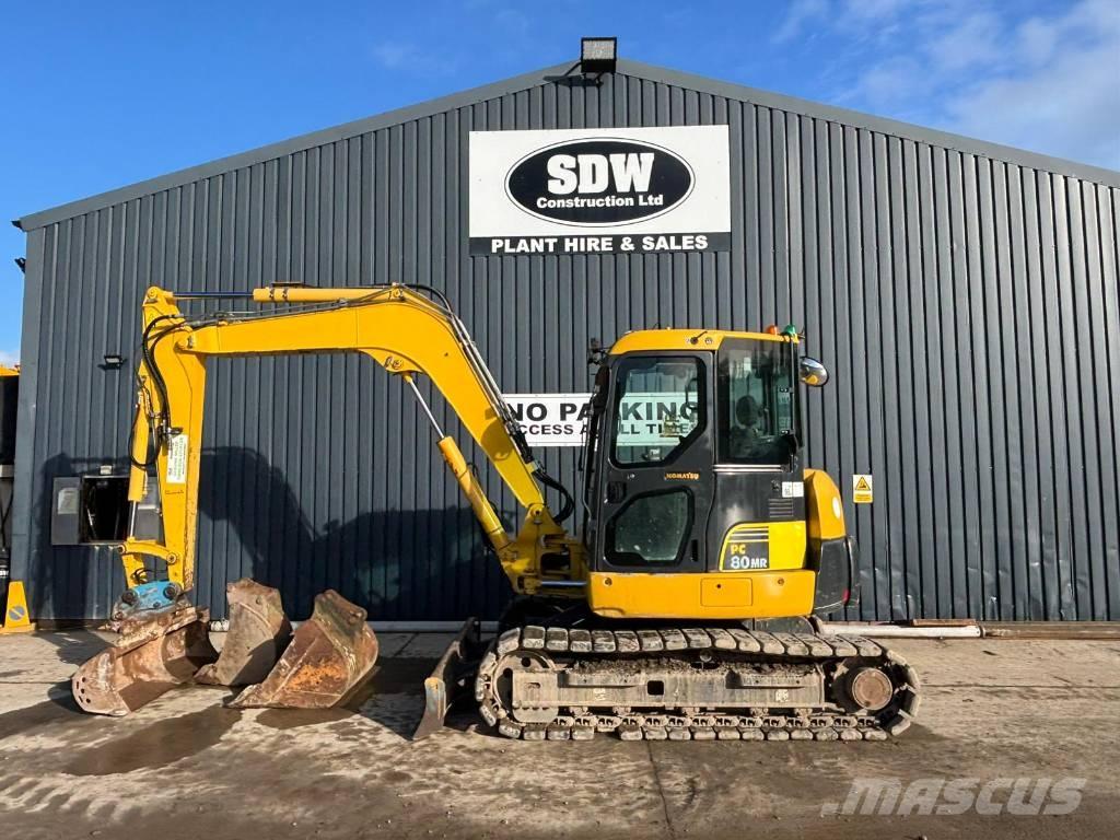 Komatsu PC 80 MR-3 Midi rýpadlá 7 t - 12 t