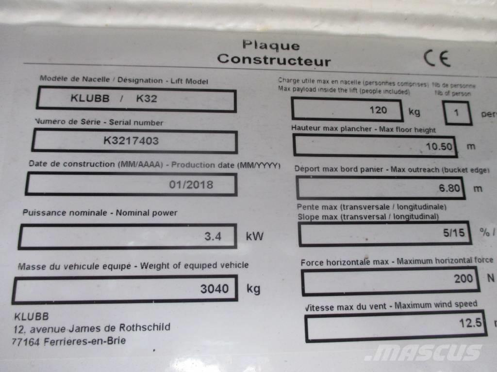 Klubb K32 Autoplošiny