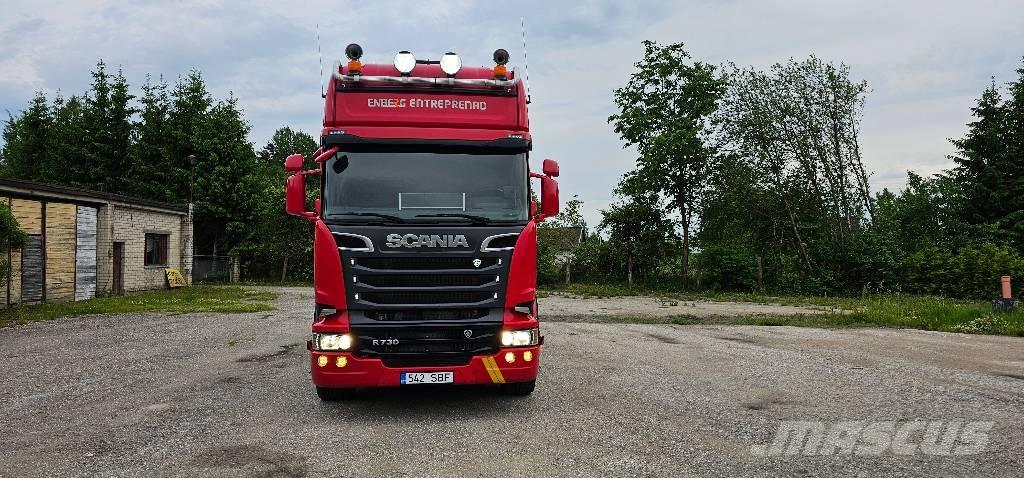 Scania R 730 Hákový nosič kontajnerov