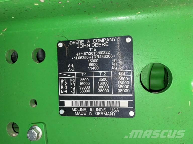 John Deere 6R 250 Traktory