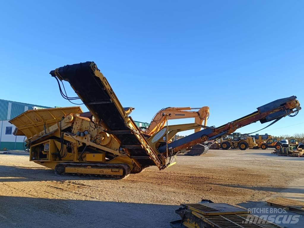 Keestrack Frontier Presievacie stroje