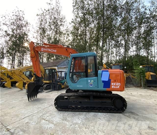 Hitachi EX120 Pásové rýpadlá