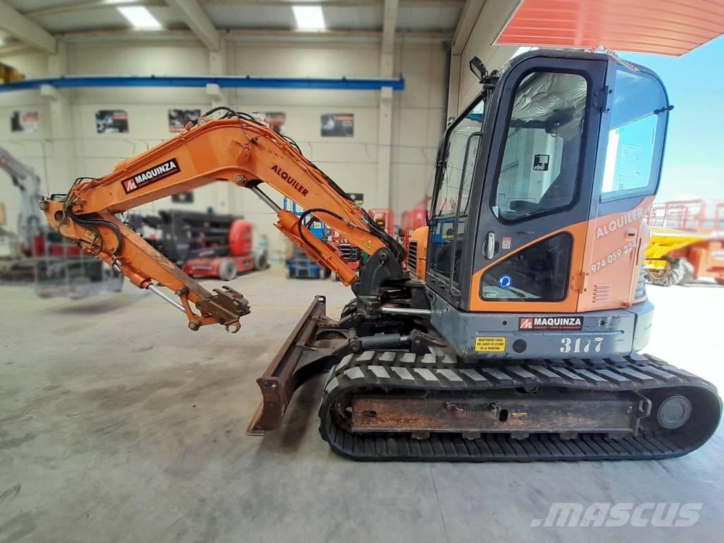Doosan DX 85 R-3 Midi rýpadlá 7 t - 12 t