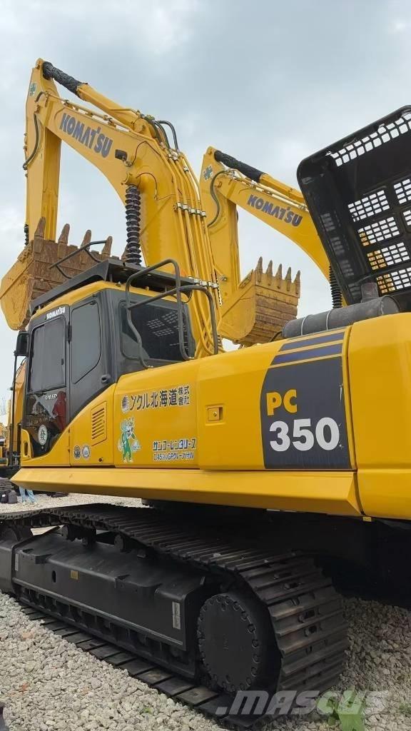 Komatsu PC 350 Pásové rýpadlá