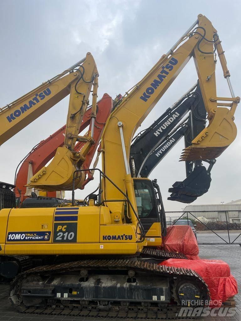 Komatsu PC210-10MO Pásové rýpadlá