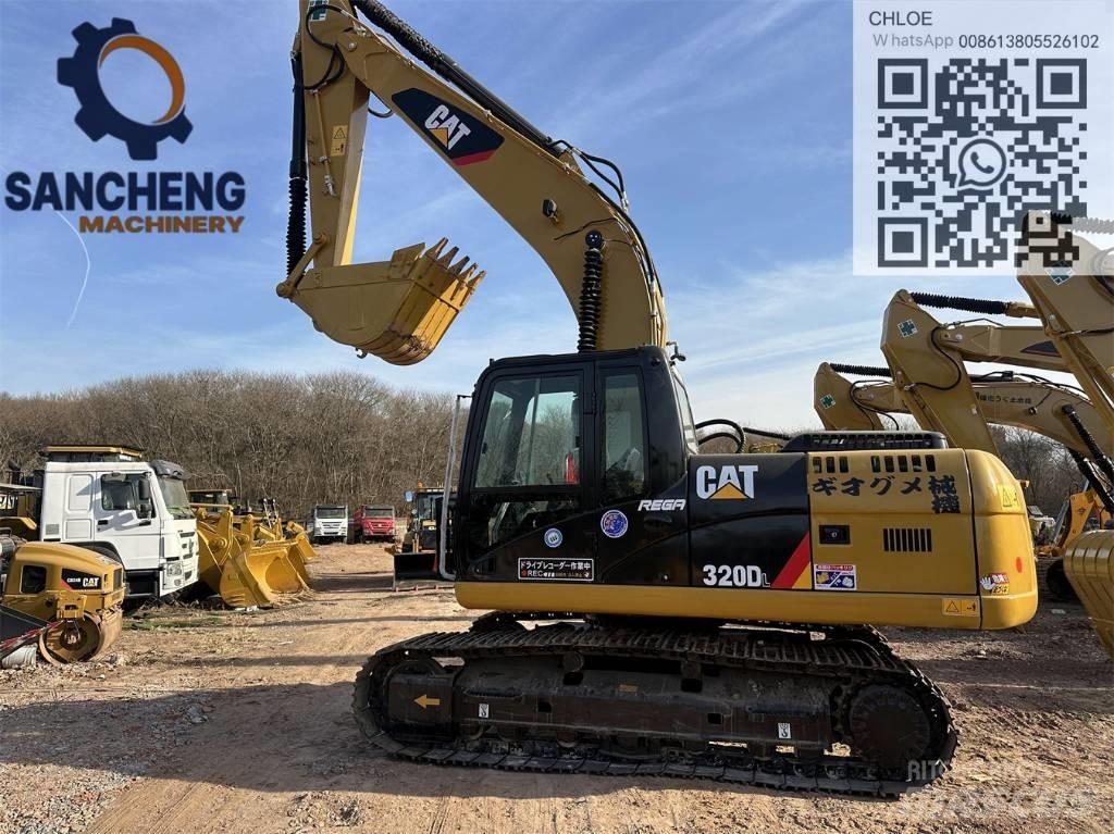 CAT 320 D Pásové rýpadlá