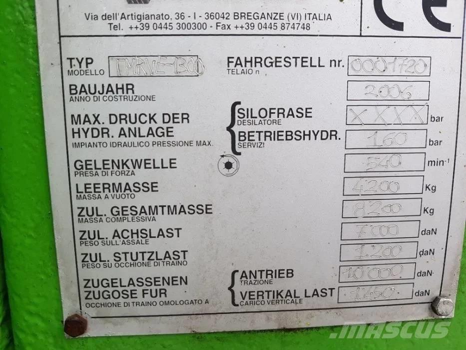  Farezin 13 m 3 Ďalšie stroje a zariadenia pre živočíšnu výrobu