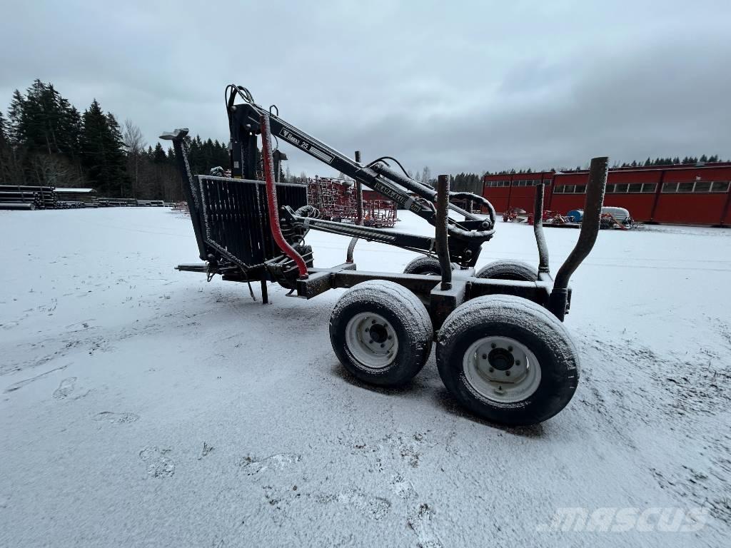 Hakki HK25 +MV70 Lesnícke prívesy