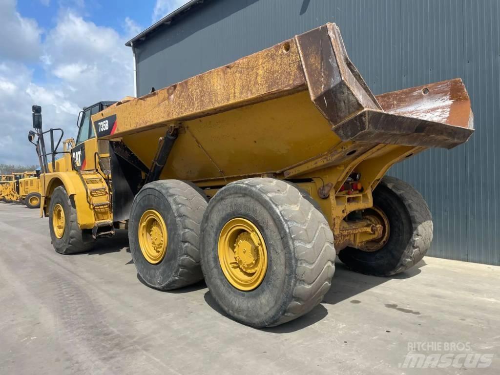 CAT 735 | 735B Kĺbové nákladné autá