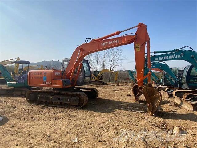Hitachi EX120 Pásové rýpadlá