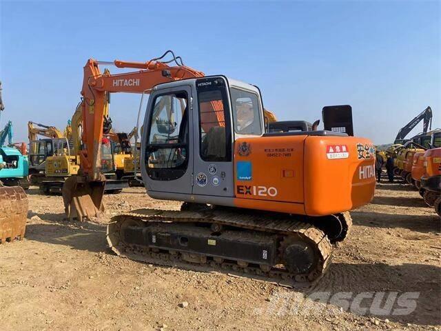 Hitachi EX120 Pásové rýpadlá