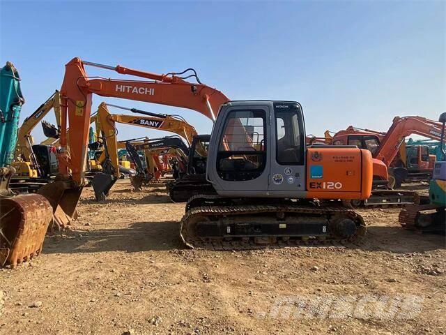 Hitachi EX120 Pásové rýpadlá