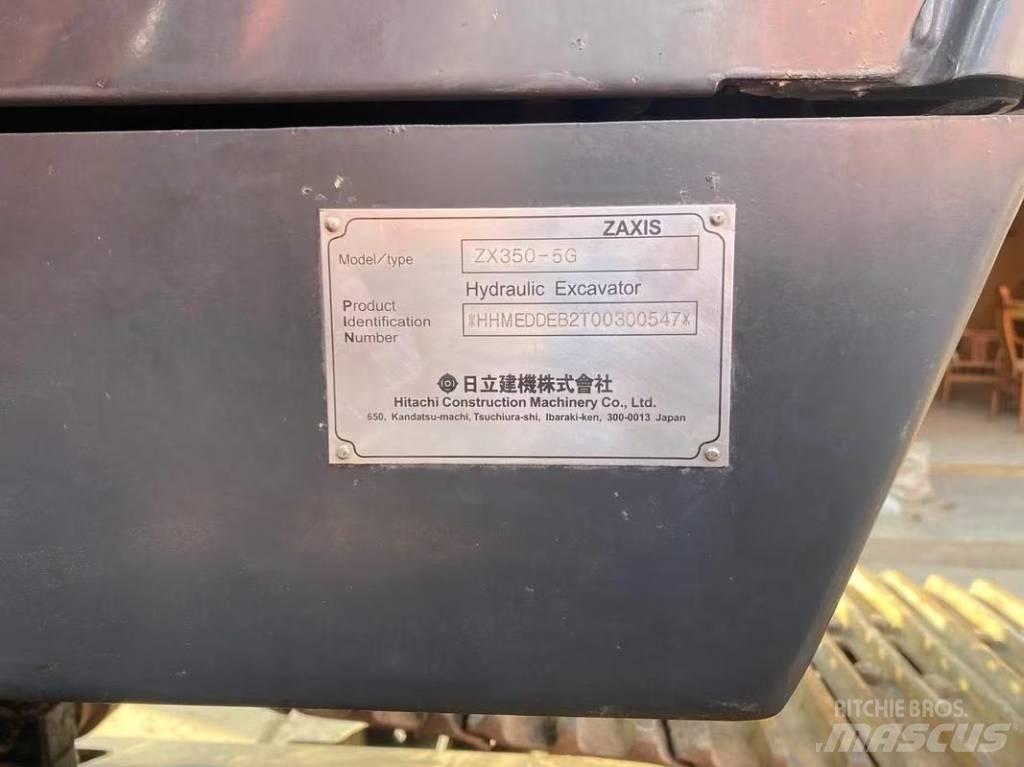 Hitachi 350-5G Pásové rýpadlá