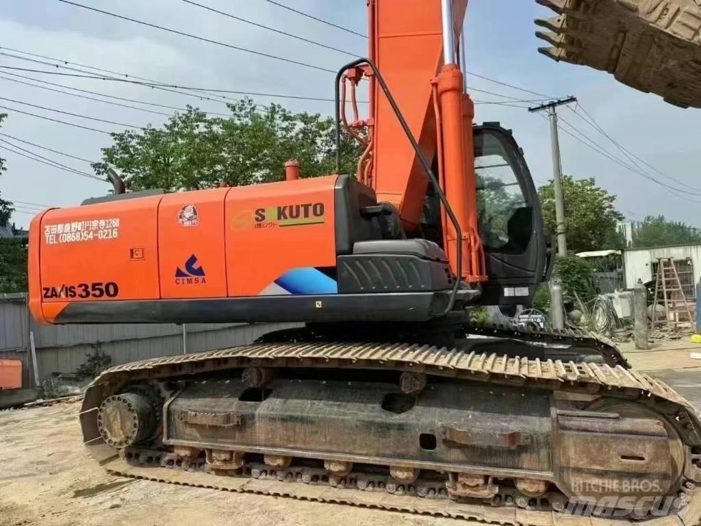 Hitachi 350-5G Pásové rýpadlá