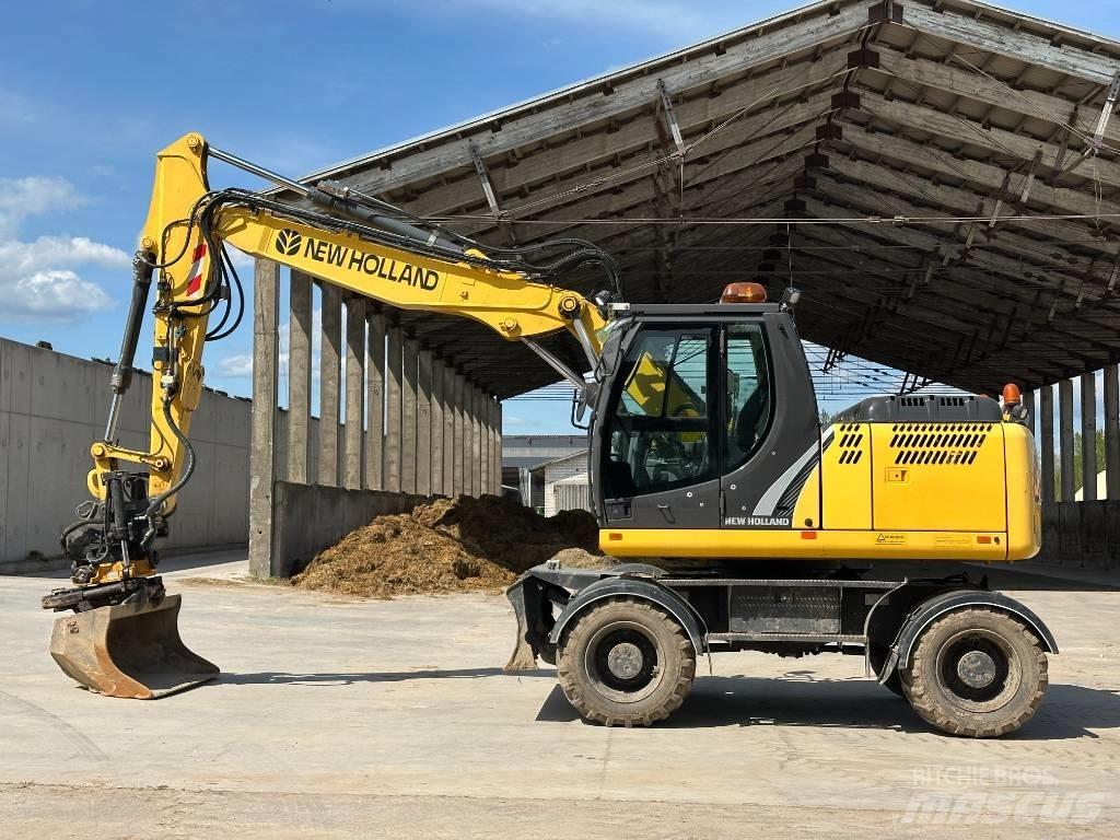 New Holland WE 150 B Kolesové rýpadlá