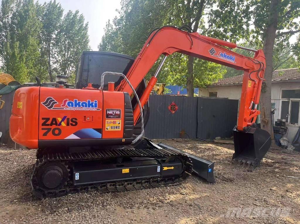 Hitachi ZX 70 Pásové rýpadlá