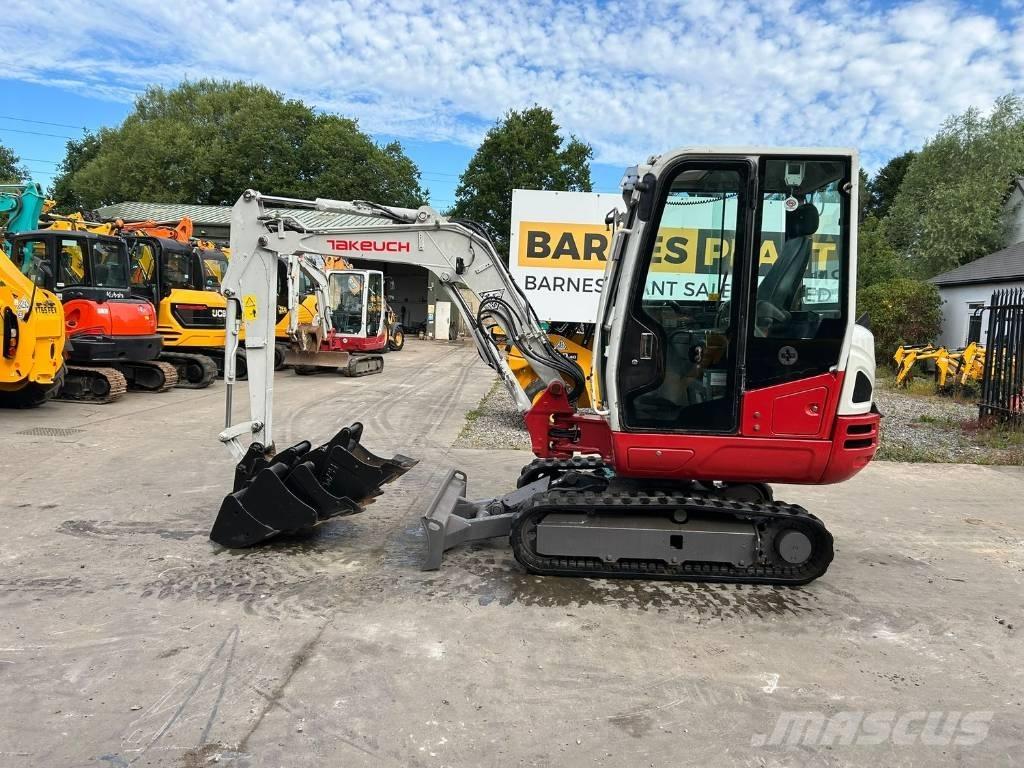 Takeuchi TB 230 Mini rýpadlá < 7t