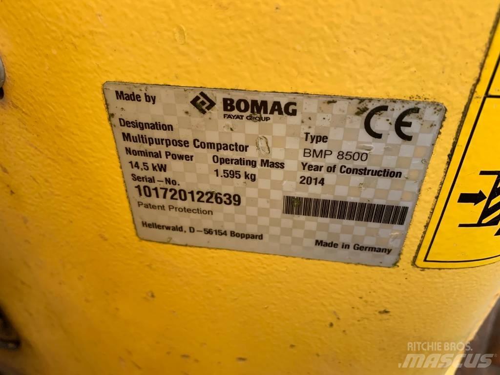 Bomag BMP 8500 Ďalšie valce
