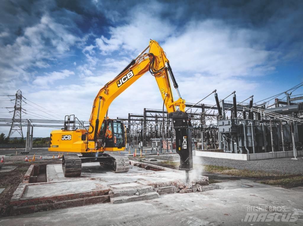 JCB 220X Pásové rýpadlá