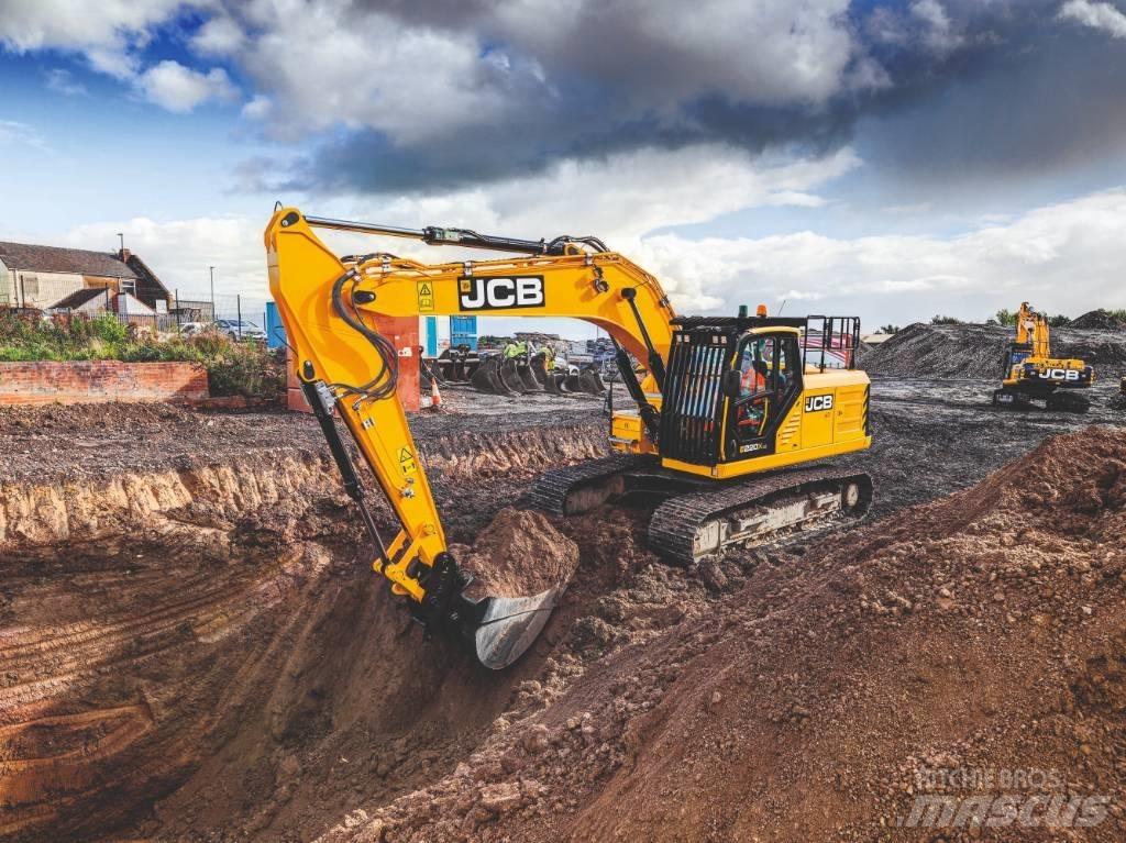 JCB 220X Pásové rýpadlá