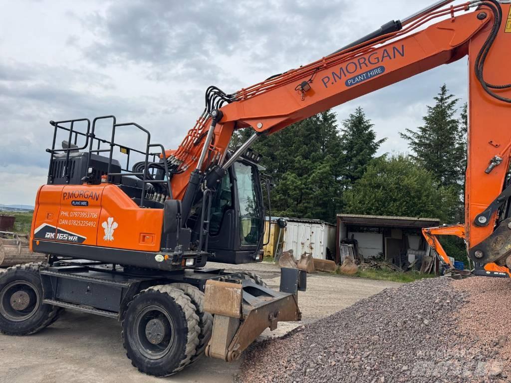 Doosan DX165WR-7 Kolesové rýpadlá