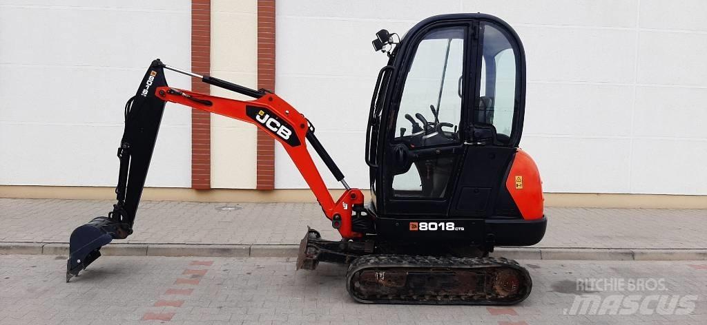JCB 8018 CTS Mini rýpadlá < 7t