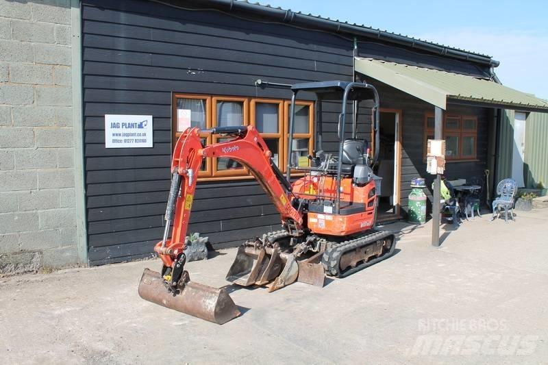 Kubota U 17-3 Mini rýpadlá < 7t