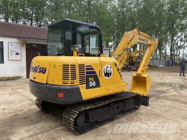 Komatsu PC 56 Pásové rýpadlá