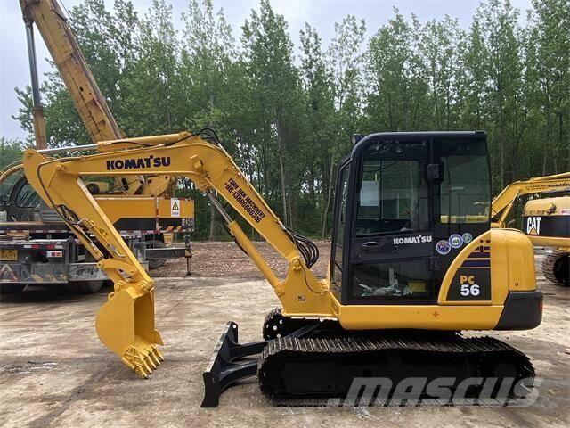 Komatsu PC 56 Pásové rýpadlá