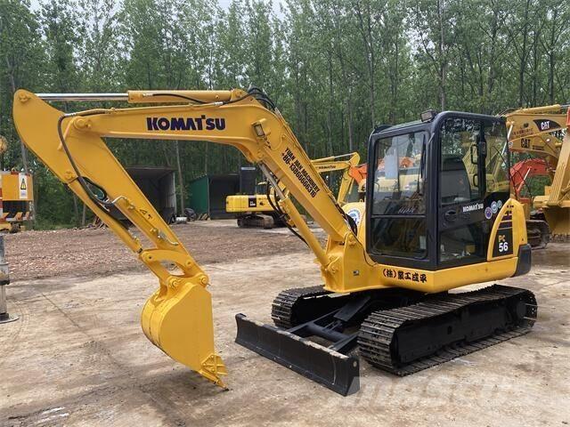 Komatsu PC 56 Pásové rýpadlá