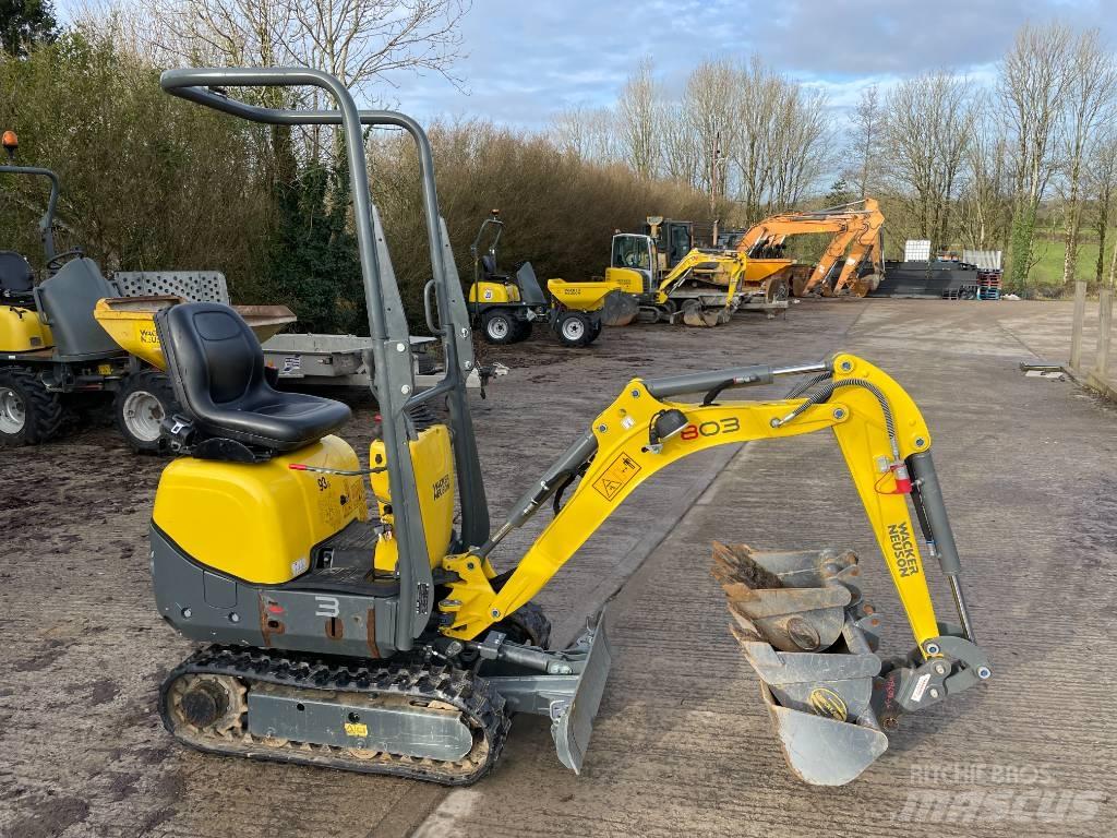 Wacker Neuson 803 Mini rýpadlá < 7t