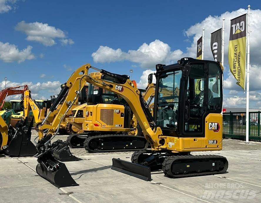CAT 301.8 Mini rýpadlá < 7t