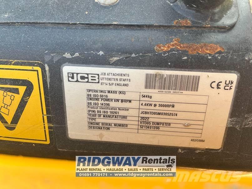 JCB HT D5 Pásové sklápače