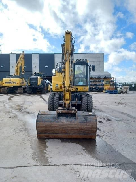 Komatsu PW138MR-11E0 Kolesové rýpadlá