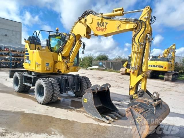 Komatsu PW138MR-11E0 Kolesové rýpadlá